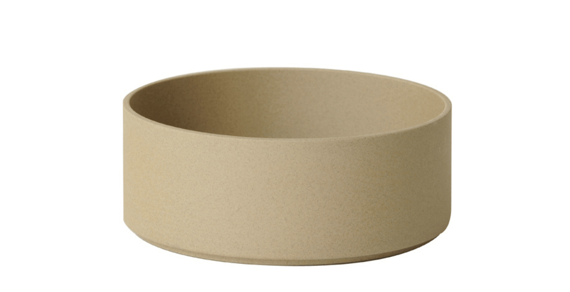 Hasami Porcelain, Bowl-Tall, Medium - Natural, Natural Tan- Placewares