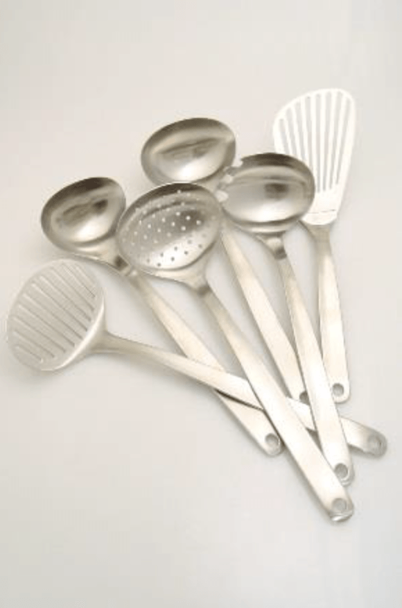 Sori Yanagi, Stainless Steel Tool Set - 6-Piece, - Placewares