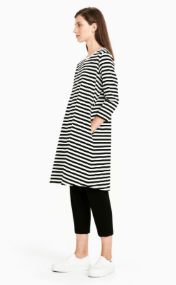 Marimekko, Aretta Dress, XSmall / Black / White- Placewares