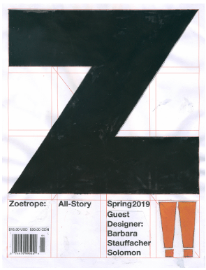 Barbara Stauffacher Solomon, Zoetrope - All Story. Spring 2019. Guest Designer: Barbara Stauffacher Solomon - SIGNED, - Placewares