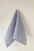 Fog Linen, Japanese Linen Kitchen Towel, blue and white stripe, - Placewares
