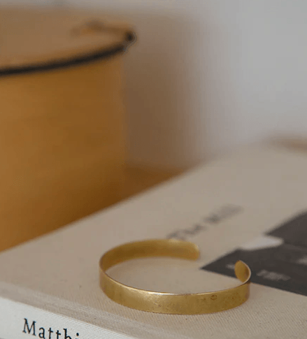 Fog Linen, Handmade Brass Bracelet, - Placewares