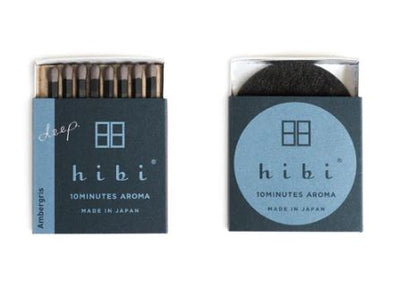 Kobe Match Co., 10-Minute Aromatherapy Travel Matches, assorted scents, Ambergris- Placewares