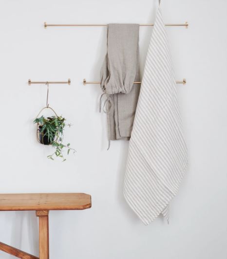 Fog Linen, Handmade Brass Bars, - Placewares