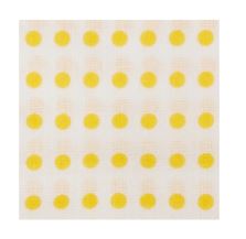 Tenugui, Multipurpose Japanese Tenugui Cloth, Yellow Dots- Placewares