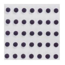 Tenugui, Multipurpose Japanese Tenugui Cloth, Blue Dots- Placewares