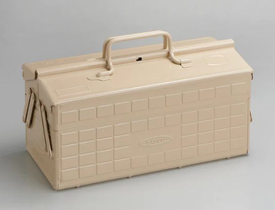 Toyo, Cantilever Steel Storage and Toolboxes, Beige- Placewares