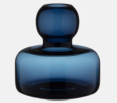 Marimekko, Marimekko Flower Vase, Midnight Blue- Placewares