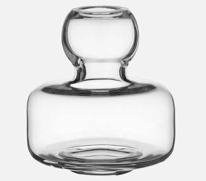 Marimekko, Marimekko Flower Vase, Clear- Placewares
