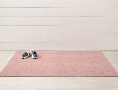 Chilewich, Heathered Indoor/Outdoor Shag Doormats, Blush (18" x 28")- Placewares