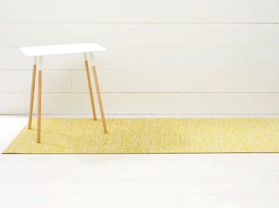 Chilewich, Heathered Indoor/Outdoor Shag Runners, Lemon (24" x 72")- Placewares