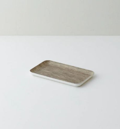 Fog Linen, Japanese Linen Coated Tray, natural - assorted sizes, - Placewares