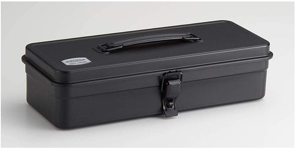 Toyo, Trunk Shape Steel Storage and Tool Box, Black- Placewares