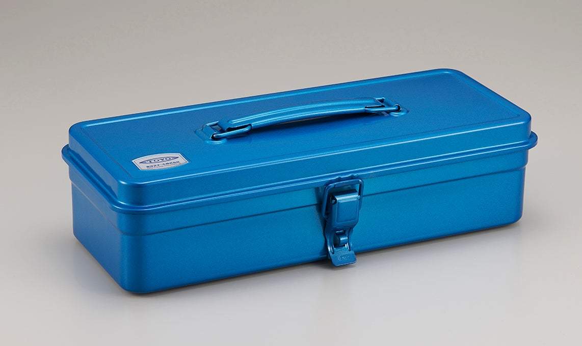 Toyo Steel Toolbox with Cantilever Lid and Upper Storage Trays