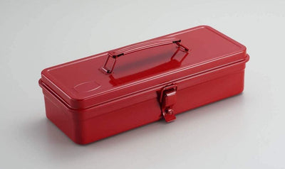 Toyo, Trunk Shape Steel Storage and Tool Box, Red- Placewares