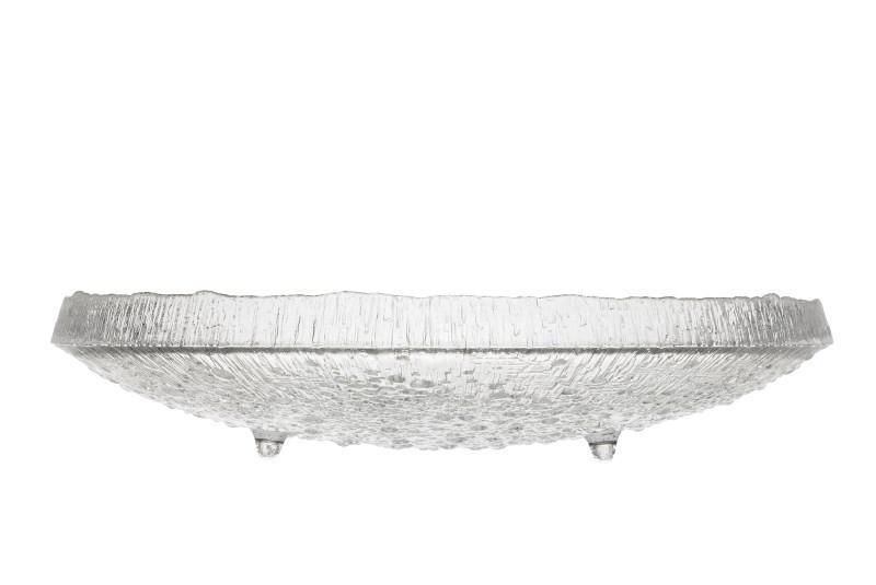 Iittala, Ultima Thule Serving Platter/Centerpiece, Clear- Placewares