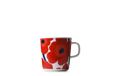 Marimekko, Unikko Large Mug, White/Red- Placewares