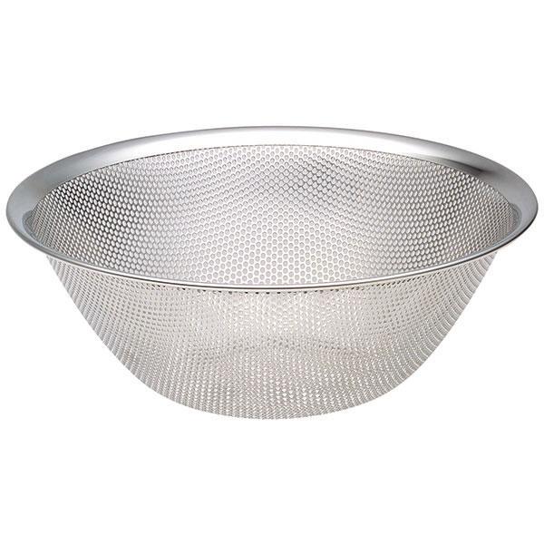 Sori Yanagi, Stainless Steel Punch Pressed Strainer - Large, Large - 9 ¼ in / 23 cm- Placewares