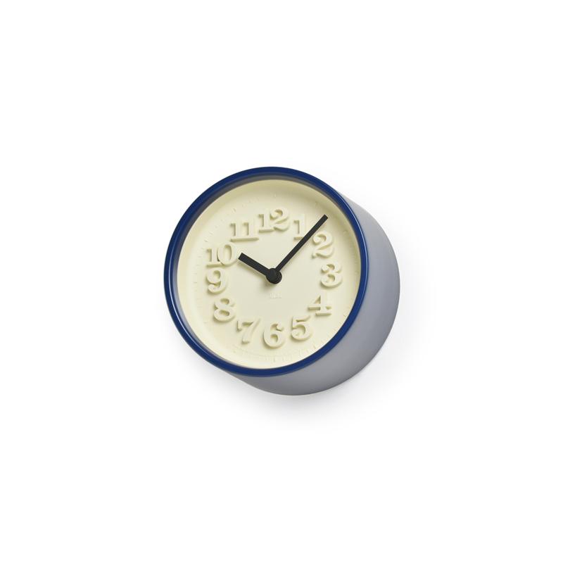 Lemnos, Chiisana Wall and Table Clock, assorted colors, Dark Blue- Placewares