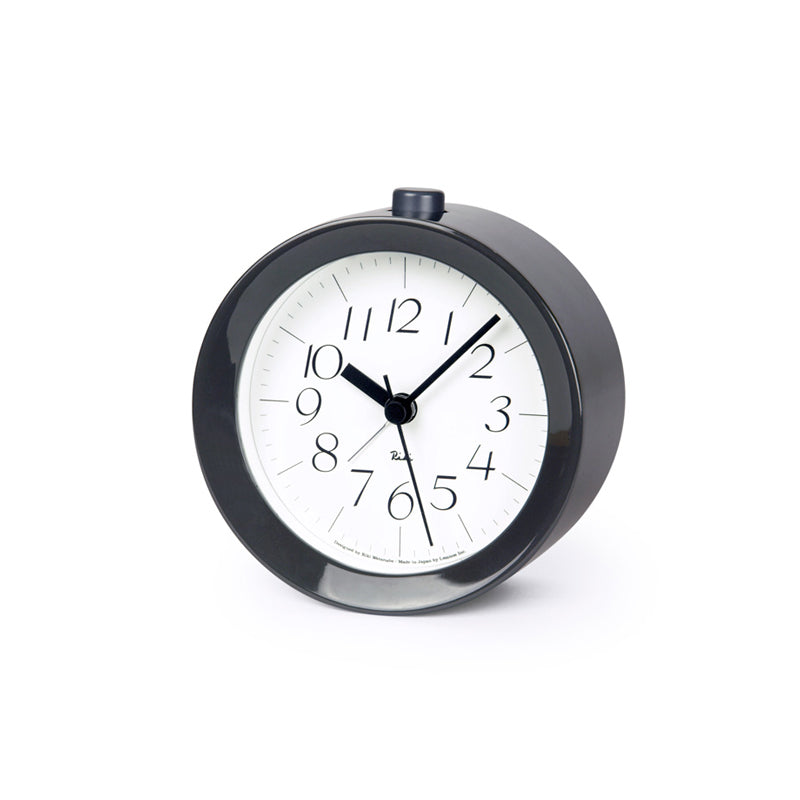 Lemnos, Riki Alarm Clock, Grey Gloss- Placewares