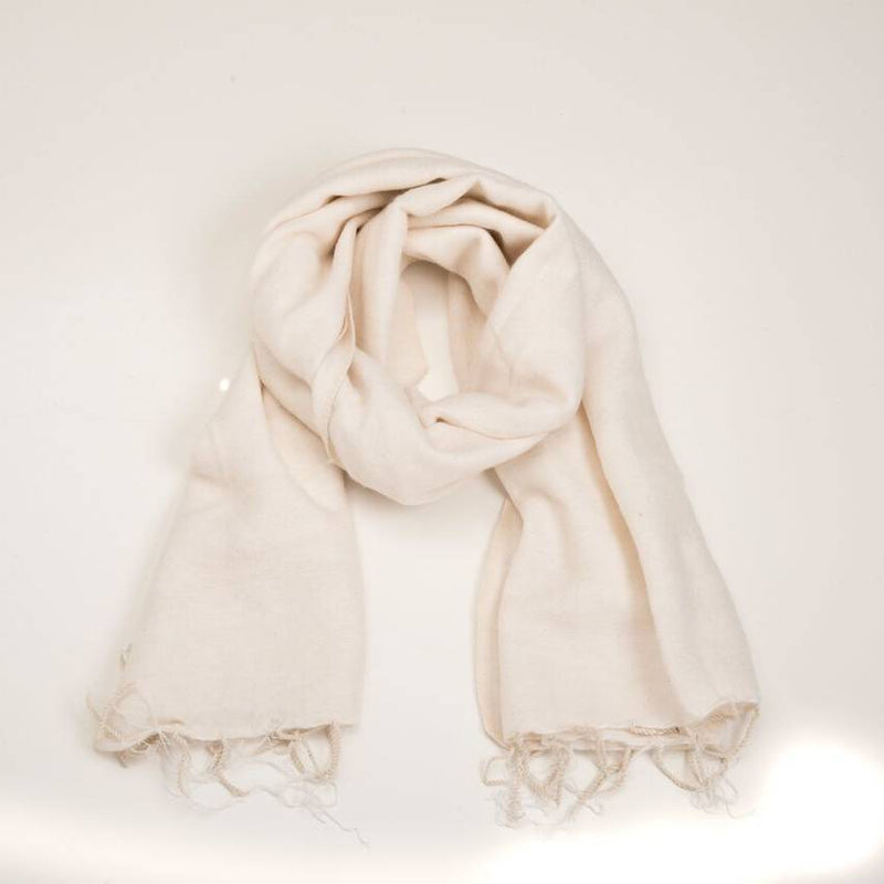 Zig Zag, Brushed Wool Wrap/Shawl/Scarf - multiple colors, Black- Placewares