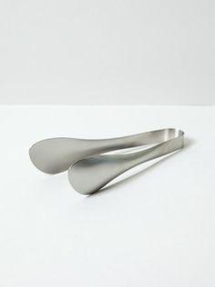 Sori Yanagi, Sori Yanagi Solid Stainless Steel Tongs, - Placewares