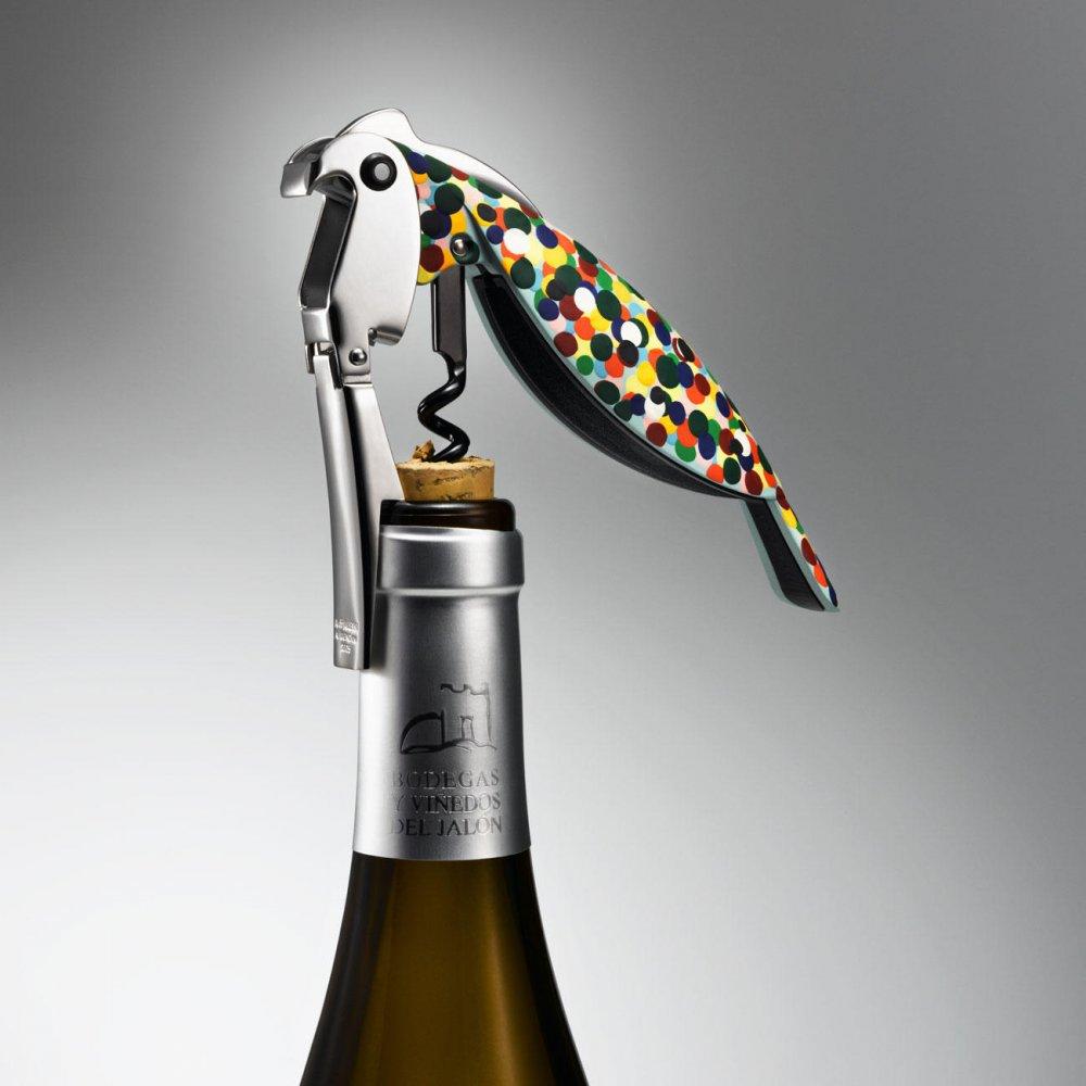 Alessi, Parrot Bottle Openers and Corkscrews, - Placewares