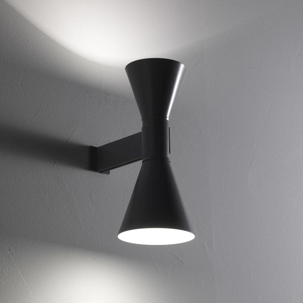 Nemo, Applique de Marseille Wall Lamp, Matte Gray/Whitewash Inside- Placewares