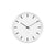 Arne Jacobsen, Arne Jacobsen City Hall Wall Clock, Ø 8.3" / White- Placewares