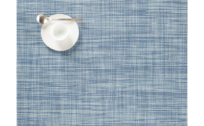 Chilewich, Mini Basketweave Placemat, Rectangle, Chambray- Placewares