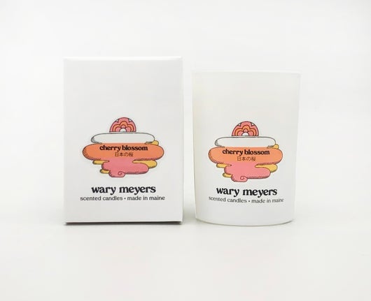 Wary Meyers, Japanese Cherry Blossom Candle, - Placewares
