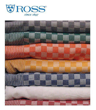 Ross Textilwerke, German Cotton Kitchen Towel, Silver Gray- Placewares