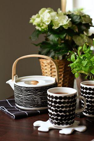 Marimekko, Oiva / Siirtolapuutarha Mug, - Placewares