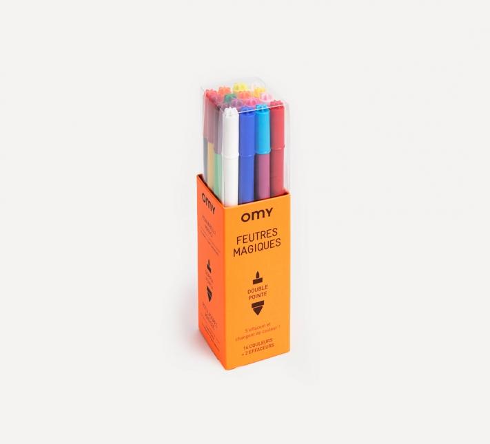 OMY, 16 Magic Felt Pens, - Placewares