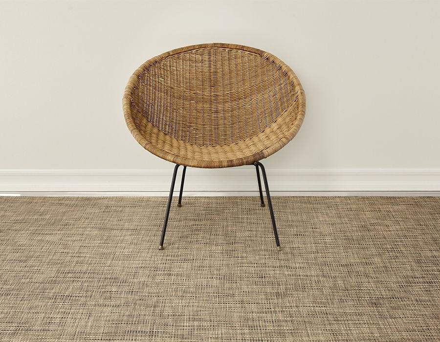 Chilewich, Basketweave Woven Floor Mats, Bark / Small (23" x 36")- Placewares