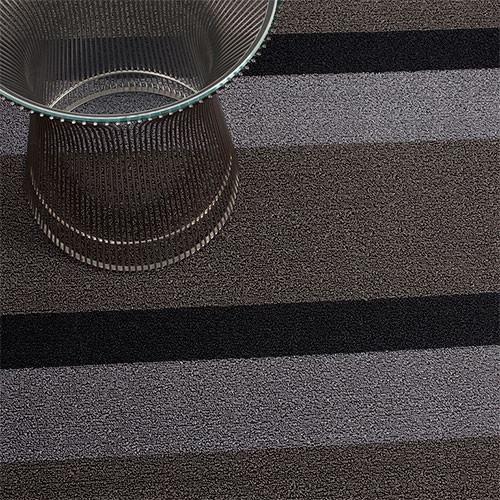 Chilewich, Bold Stripe Indoor/Outdoor Shag Doormats, - Placewares