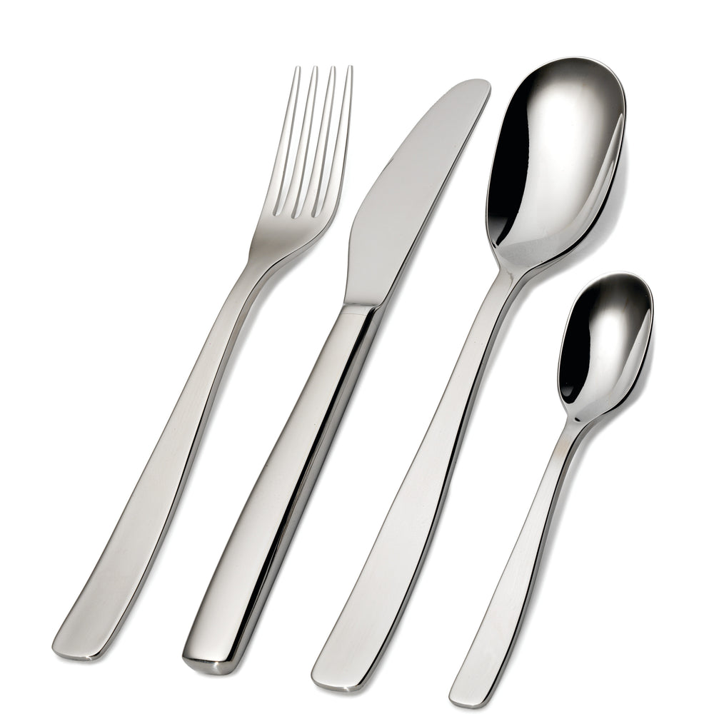 Alessi, Jasper Morrison KnifeForkSpoon Cutlery Set, 24 pcs, - Placewares