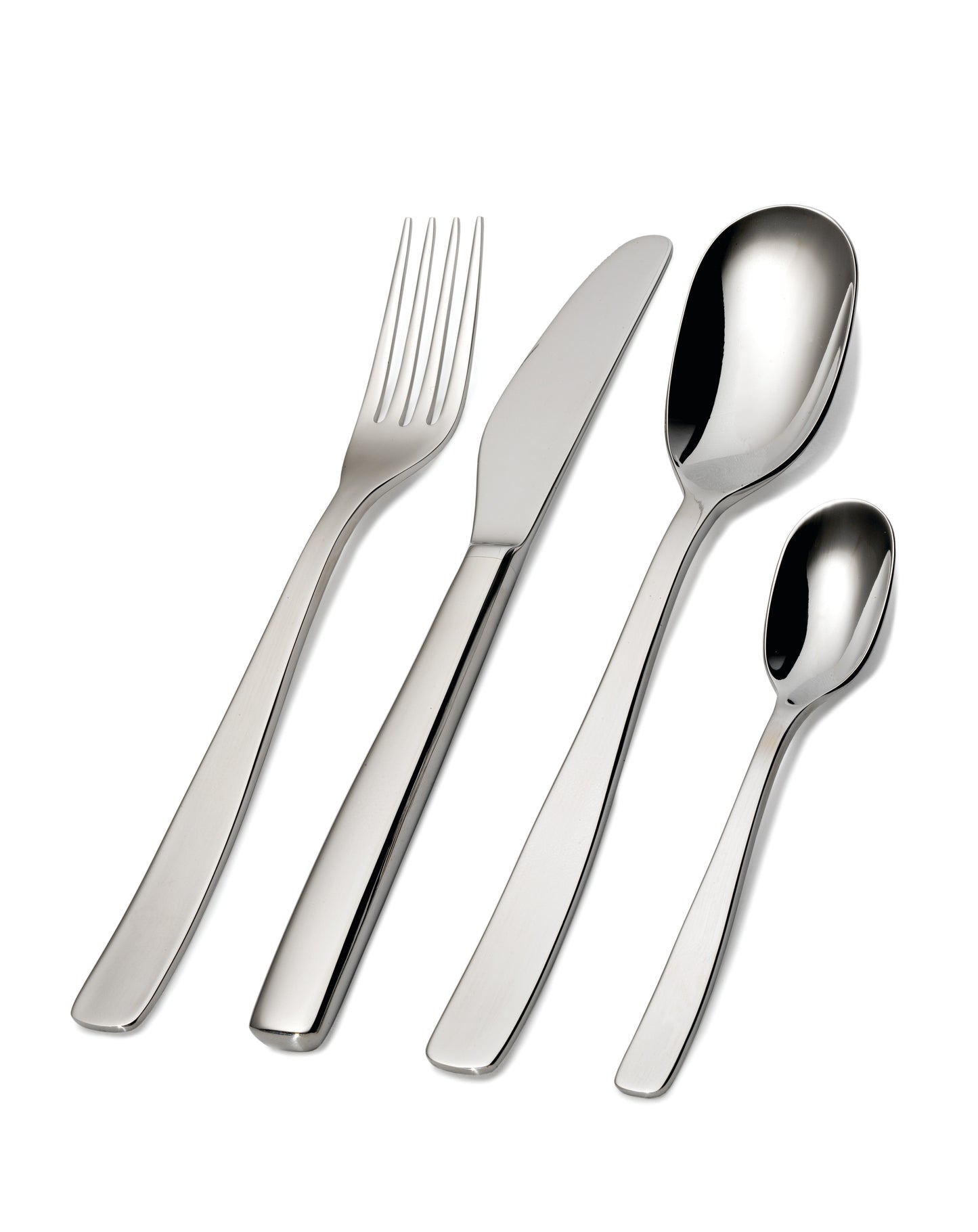 Alessi, Jasper Morrison KnifeForkSpoon Cutlery Set, 24 pcs, - Placewares