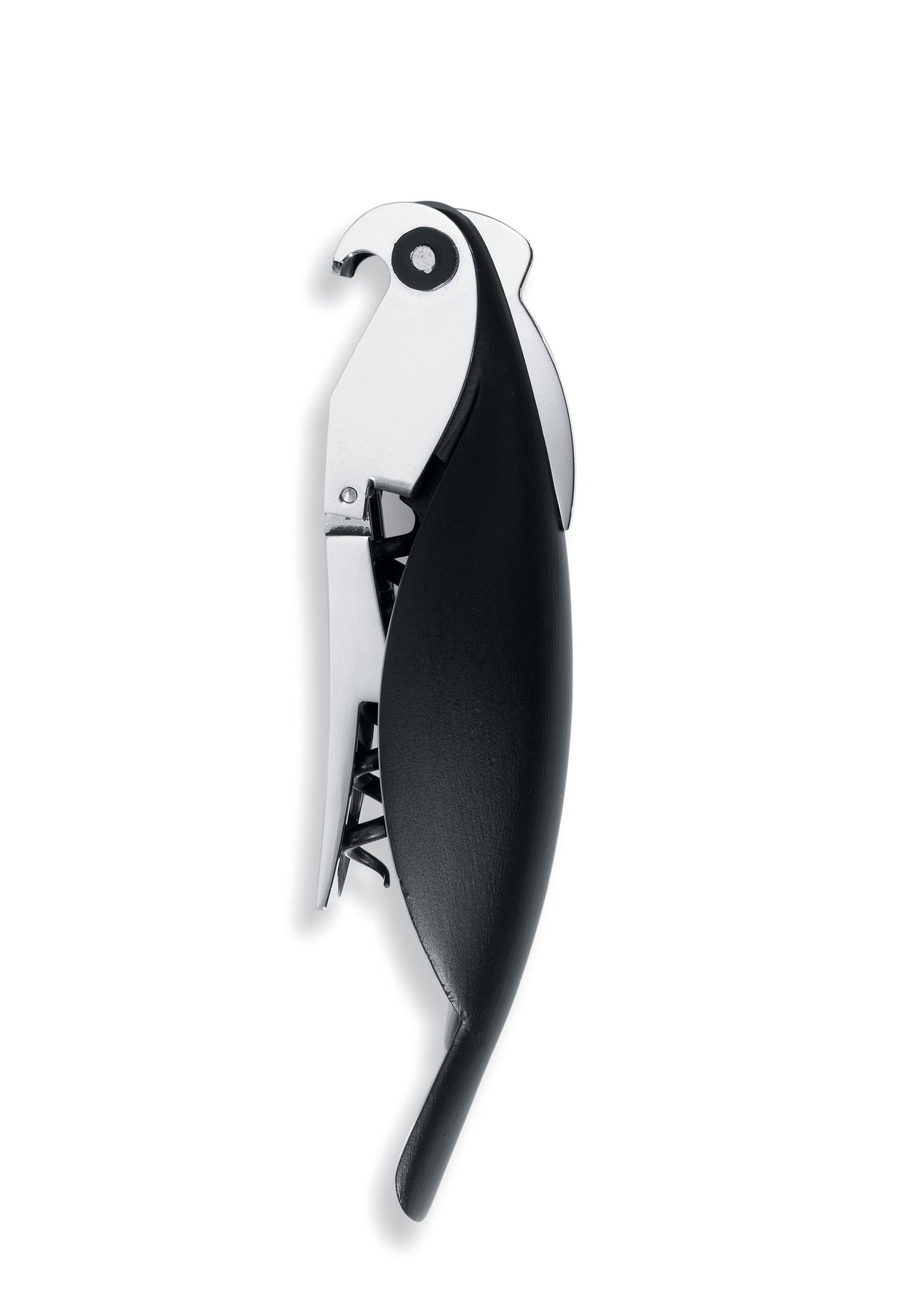 Alessi, Parrot Bottle Openers and Corkscrews, Black- Placewares