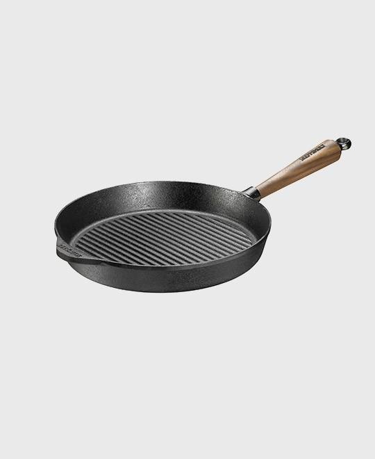 Skeppshult, Swedish Cast Iron Grill Pan, 11 inch, - Placewares