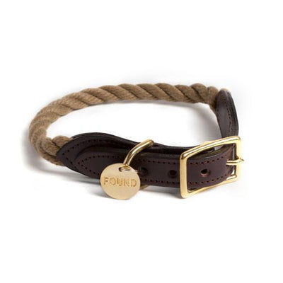 Found My Animal, Marine Grade Pet Collar - Natural, Small- Placewares