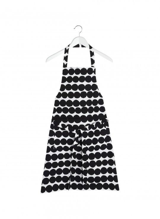 Marimekko, Räsymatto Apron, White/Black- Placewares