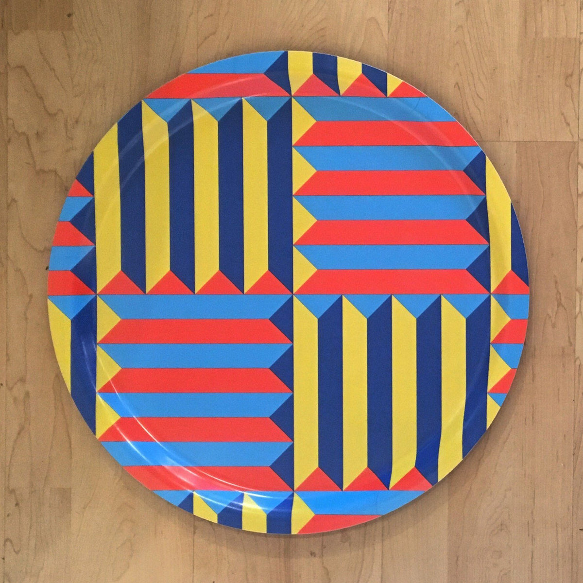 Jim Isermann @ Placewares, Round Tray, Pattern 4 - Jim Isermann @ Placewares, - Placewares