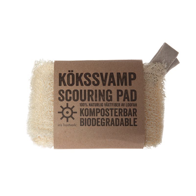 Iris Hantverk, Natural Loofah Scouring Pads, Loofah- Placewares