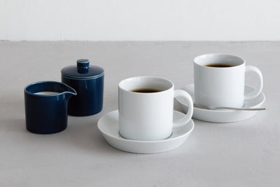 Common, Japanese White Porcelain Mug Cup, 10 oz, - Placewares
