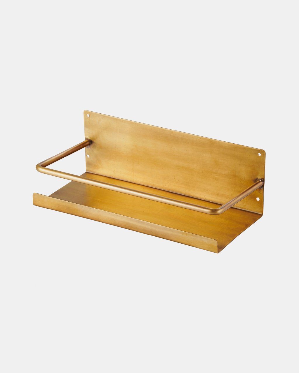 Fog Linen, Handmade Brass Shelf, One-Size- Placewares