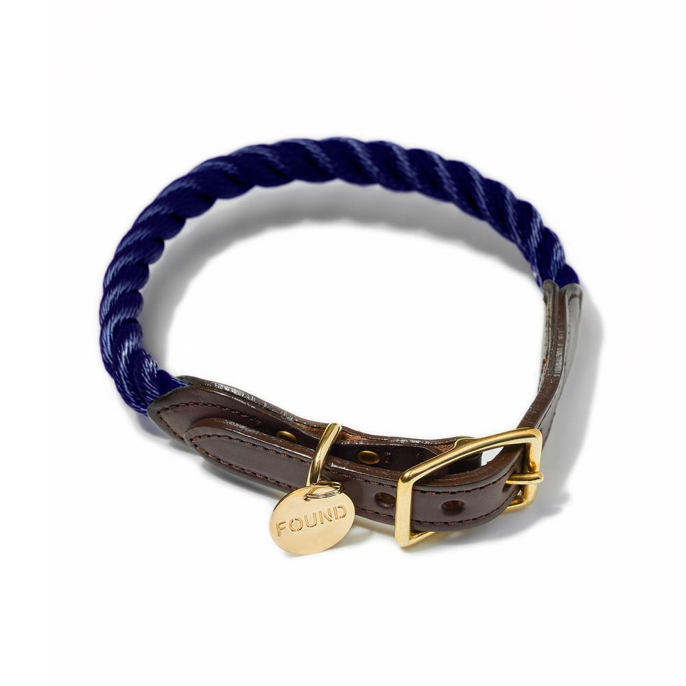 Found My Animal, Marine Grade Pet Collar - Navy, - Placewares