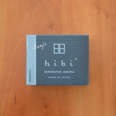 Kobe Match Co., 10-Minute Aromatherapy Box Set Matches, assorted scents, Oakmoss- Placewares
