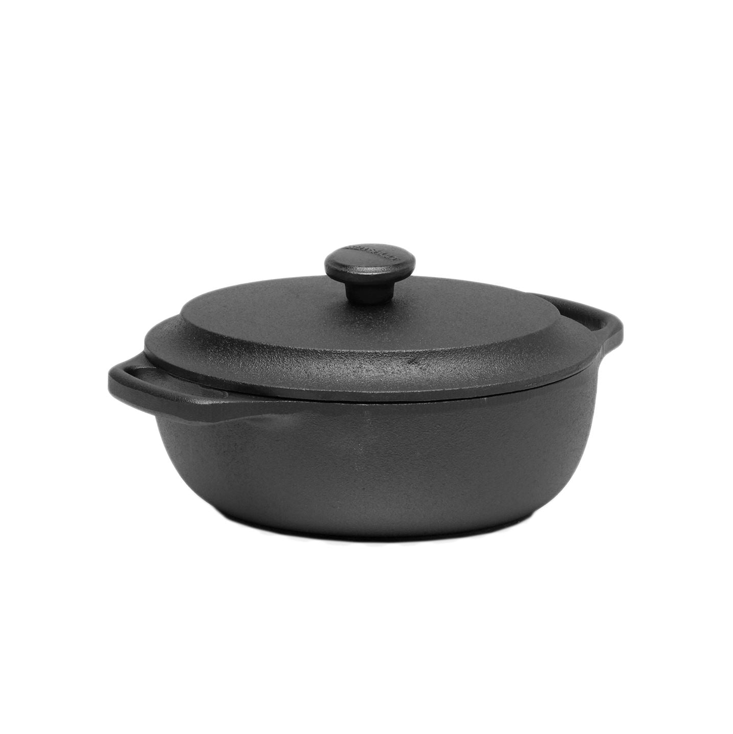 Skeppshult, Swedish Cast Iron Oval Casserole with Lid, 2 qt, - Placewares