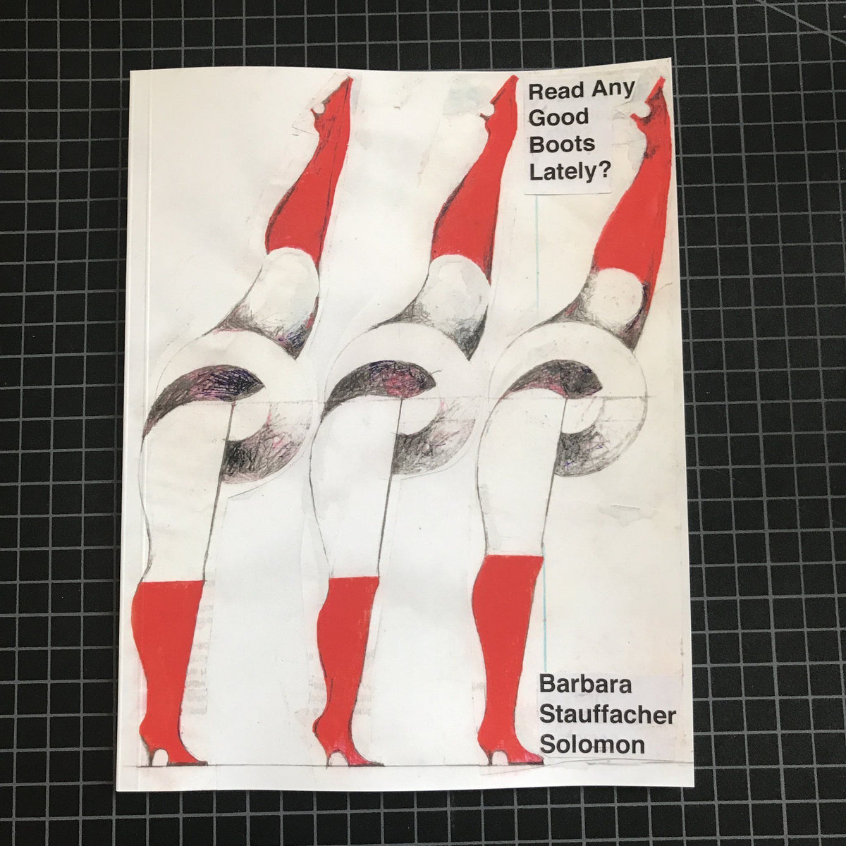 Barbara Stauffacher Solomon, Read Any Good Boots Lately? - Signed Copy, - Placewares